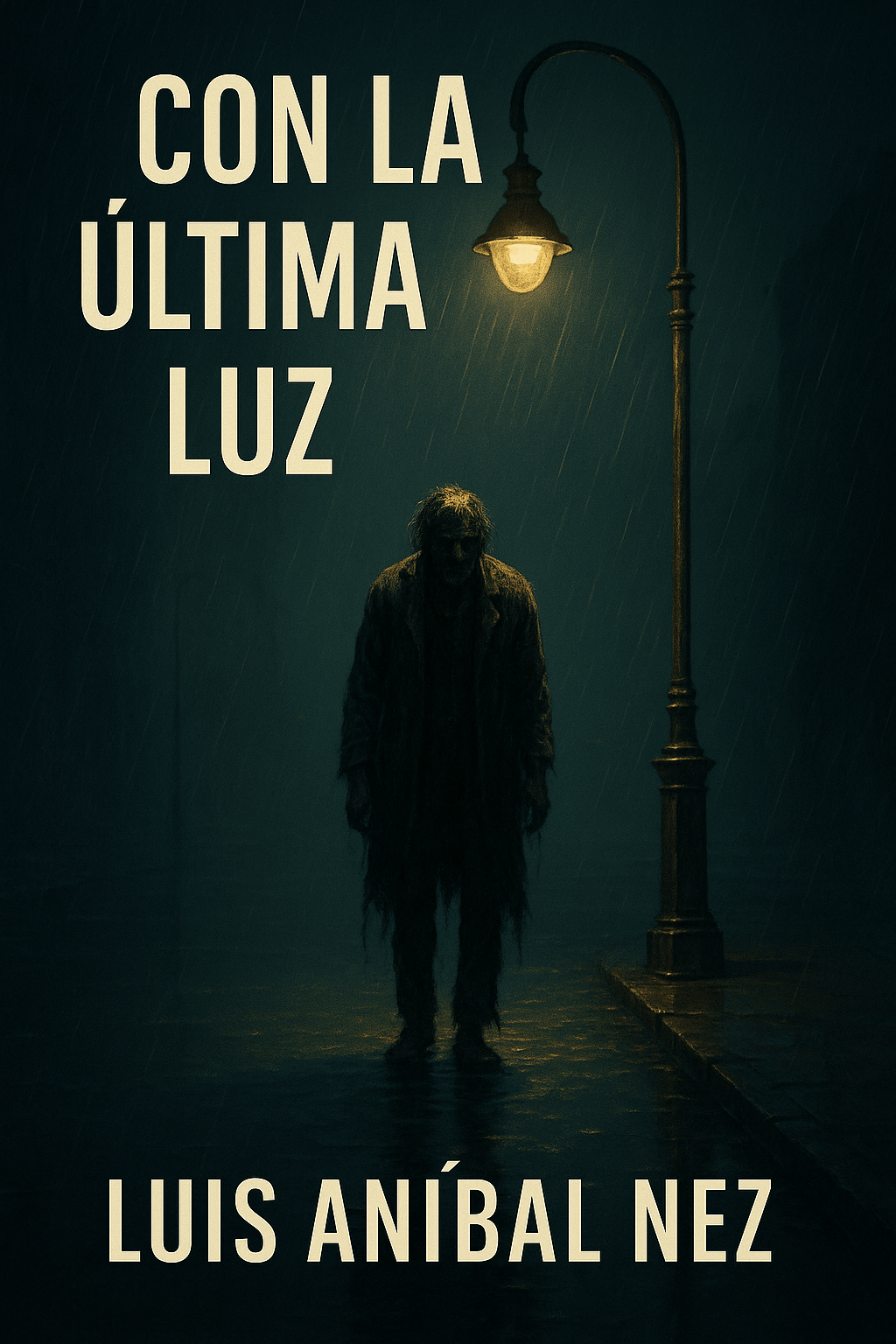 Con la última luz — portada