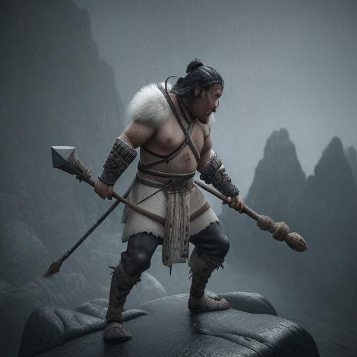 A Vurian carrying survival tools