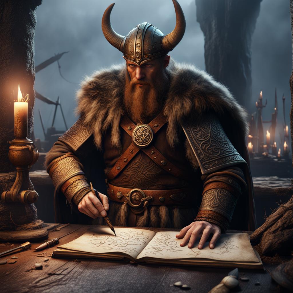 A Walkinur leader preserving written knowledge